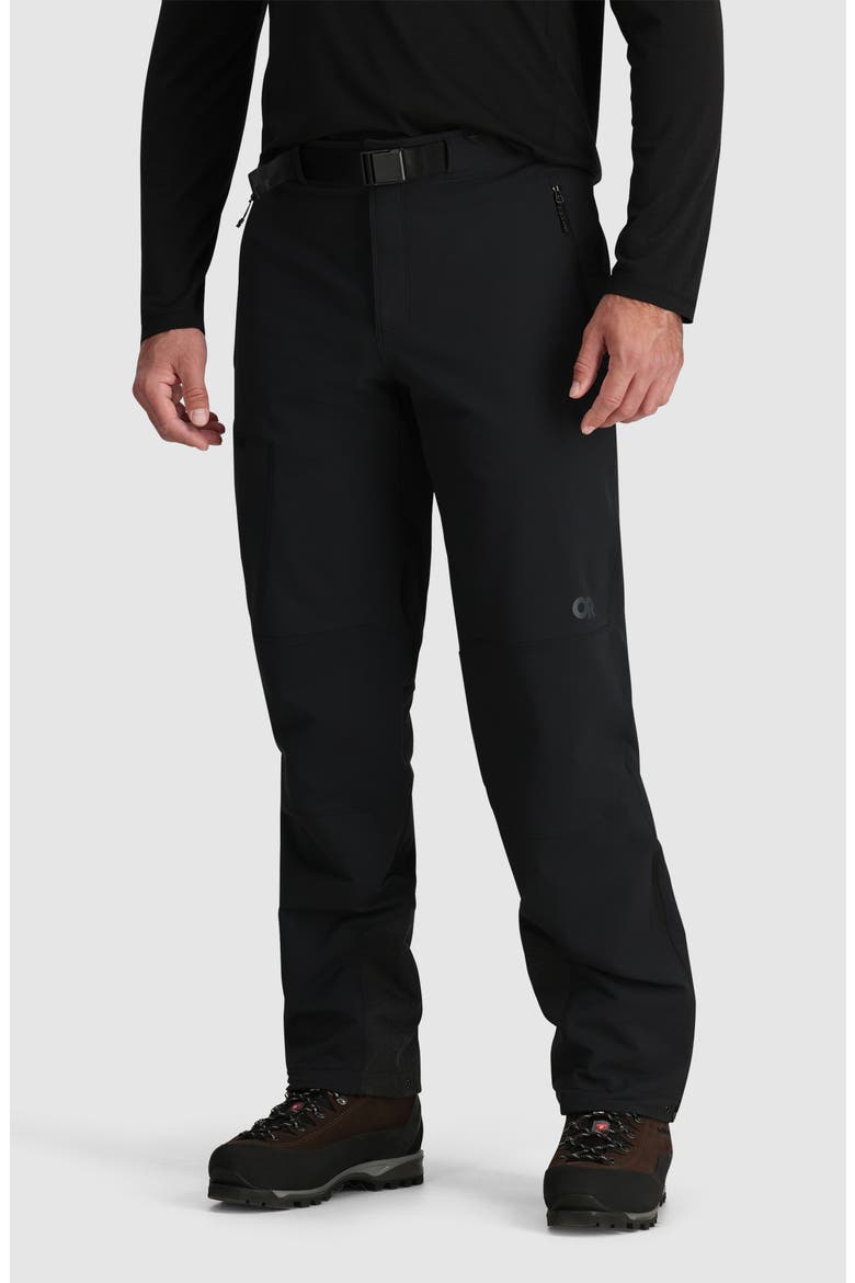 Cirque III Weather Resistant Performance Pants, Main, color, BLACK
