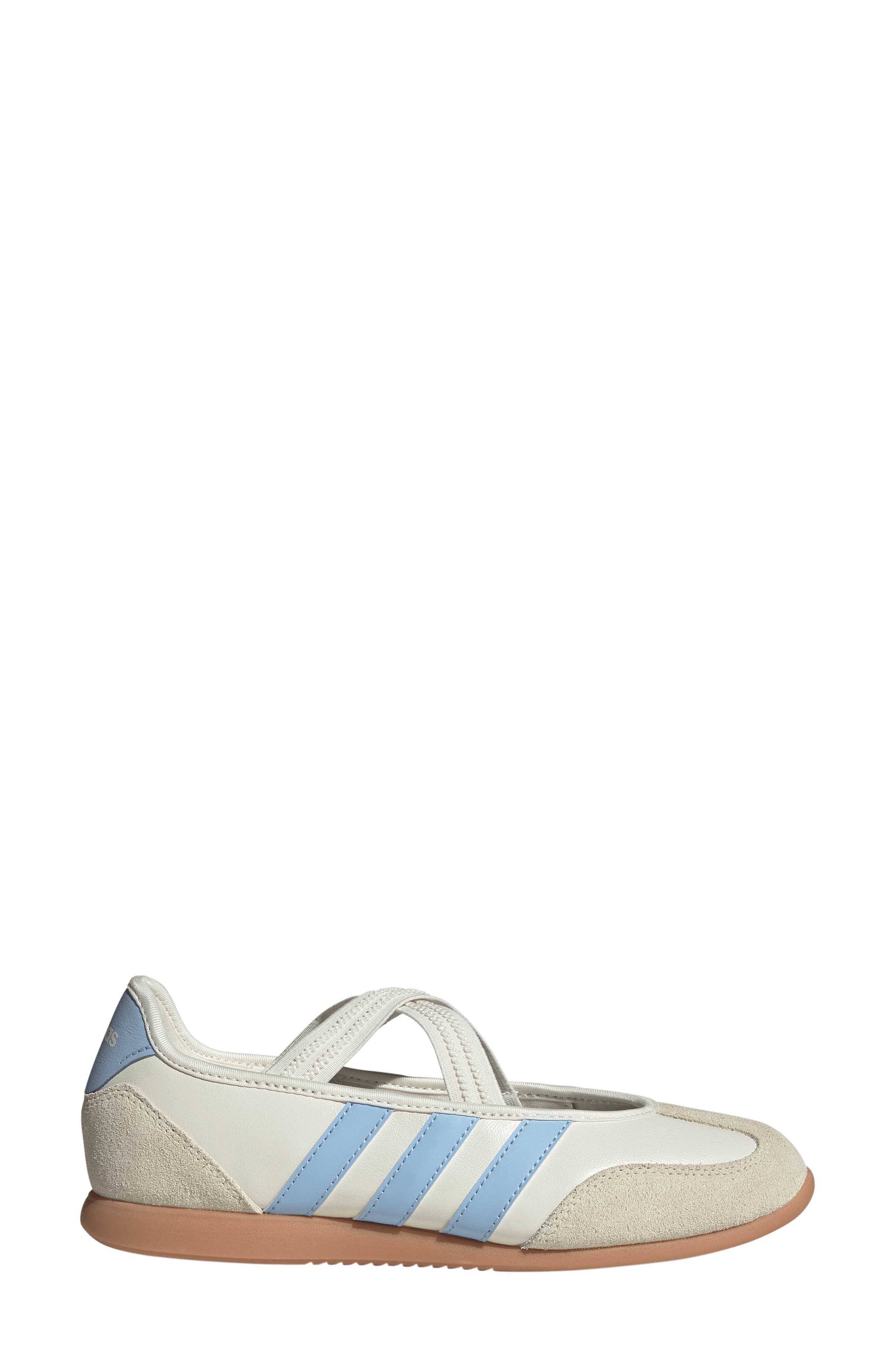 adidas <p>Barreda Mary Jane Sneaker (Women)</p>, Alternate, color, Off White/ Glow Blue/ Gum
