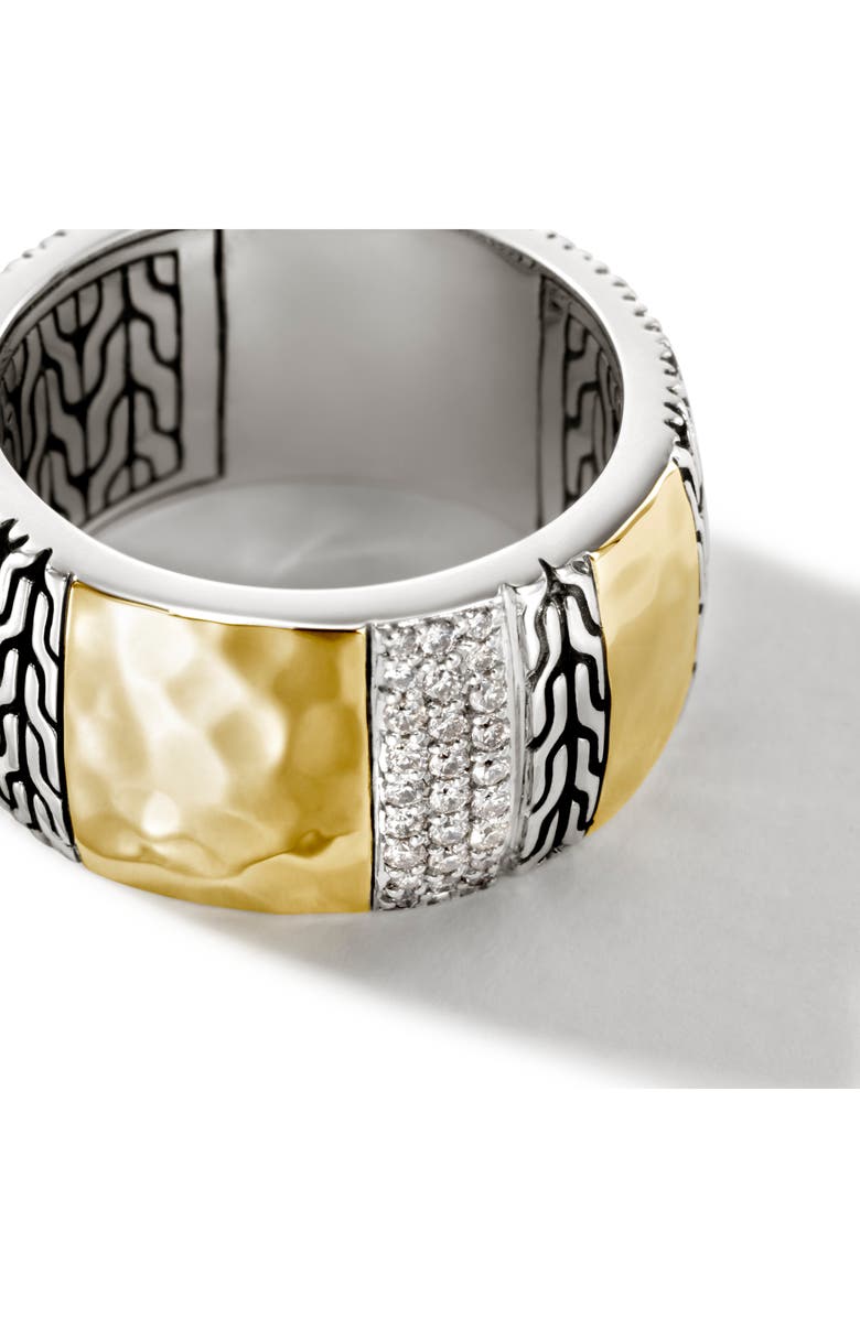 John Hardy Palu Pavé Band Ring, Alternate, color, 