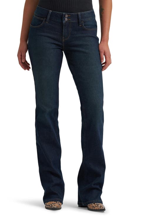 Low Rise Bootcut Jeans