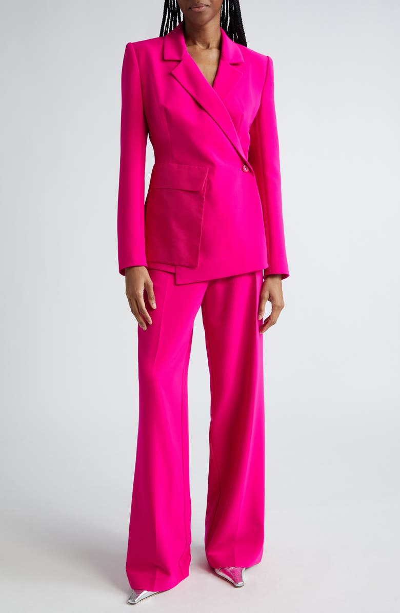 Stine Goya Amena Blazer, Alternate, color, Fuchsia