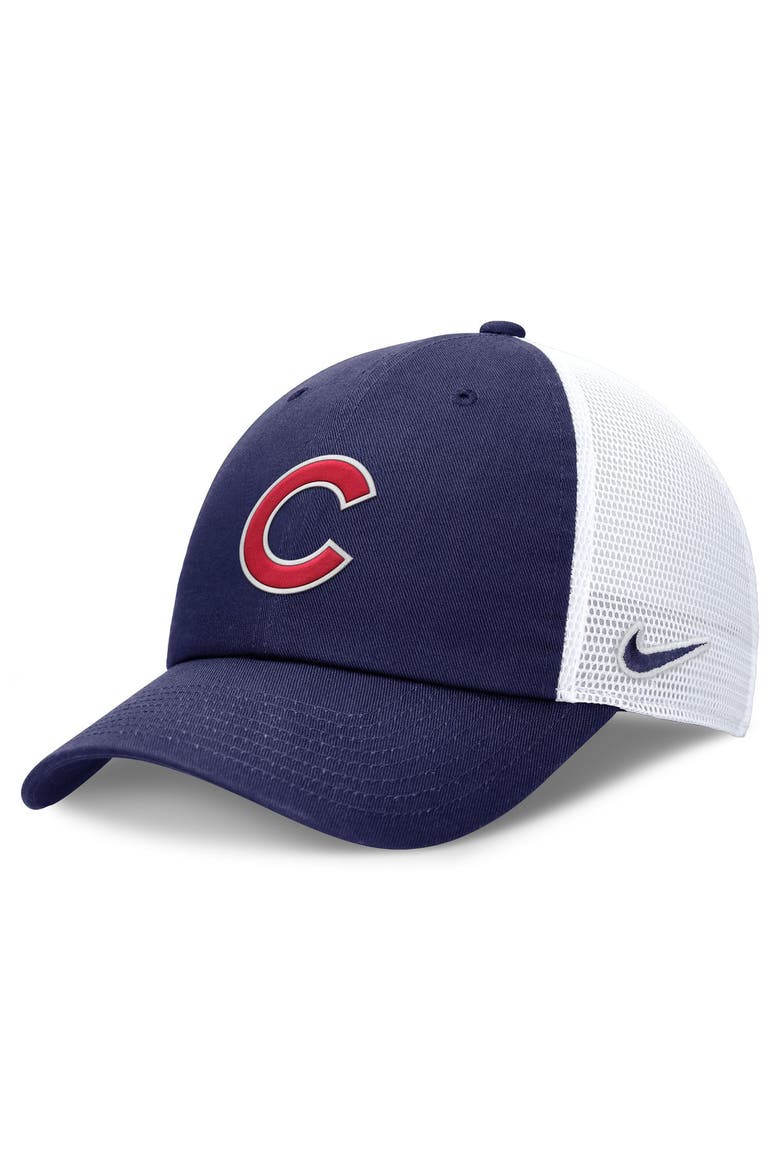 Women's Nike Royal/White Chicago Cubs Club Trucker Adjustable Hat, Main, color, Royal