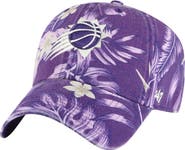 '47 Men's '47 Purple Phoenix Suns Tropicalia Floral Clean Up Adjustable Hat