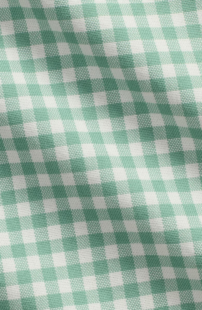 Polo Ralph Lauren Gingham Oxford Cloth Camp Shirt, Alternate, color, Lovat Nevis