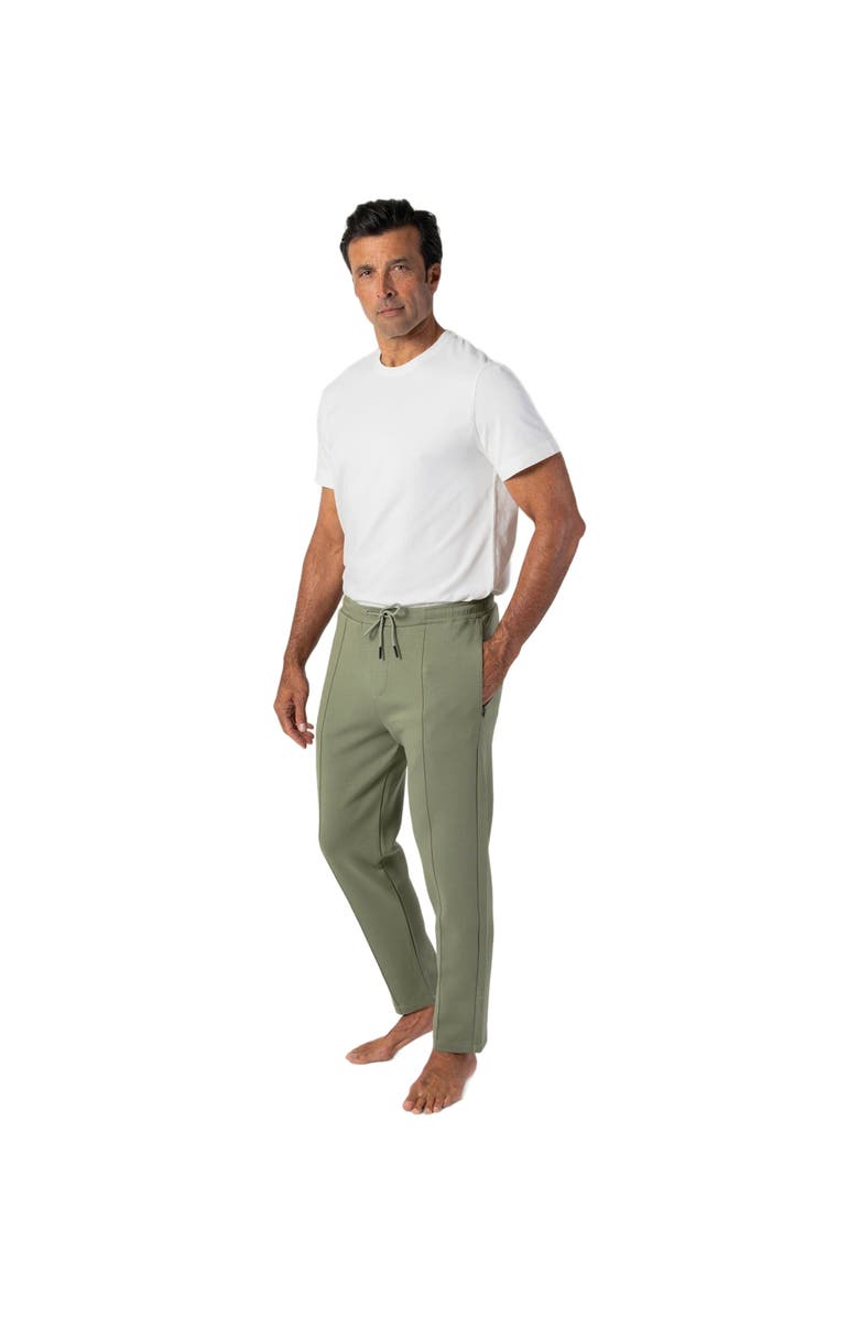 Robert Talbott Evans Track Pant, Main, color, Olive
