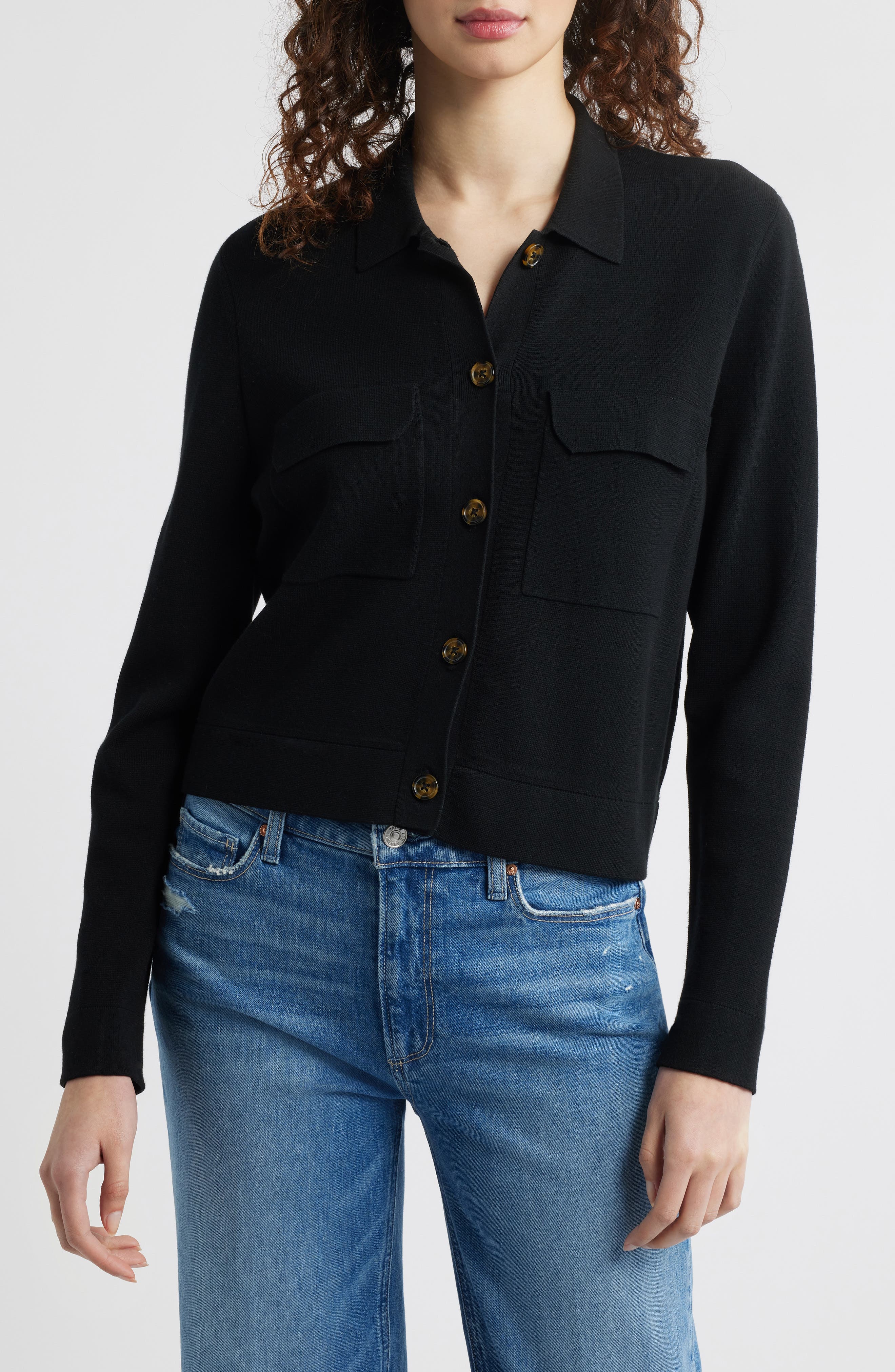 Wyeth Chest Pocket Knit Cardigan