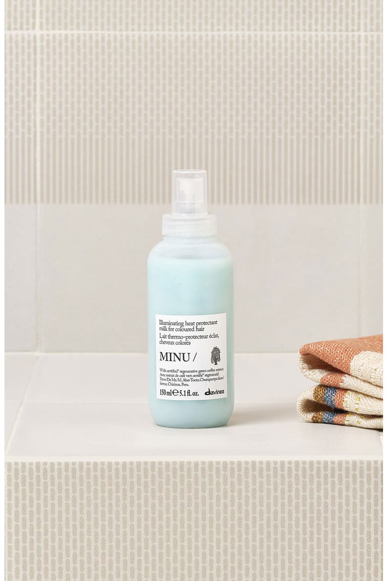 Minu Illuminating Heat Protectant Milk, Alternate, color, NO COLOR
