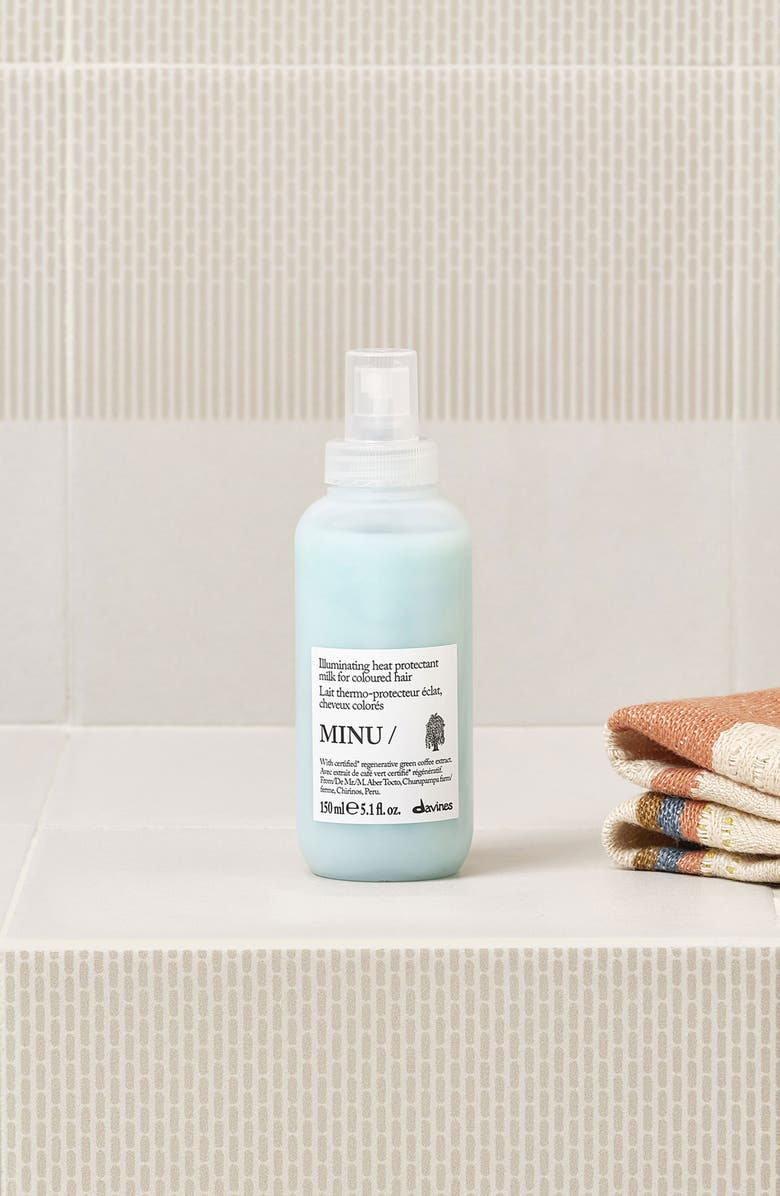 Davines Minu Illuminating Heat Protectant Milk, Alternate, color, 
