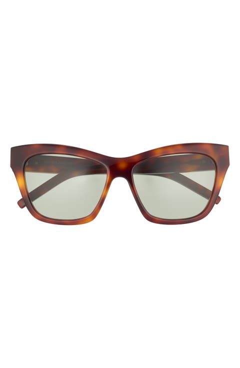 56mm Cat Eye Sunglasses