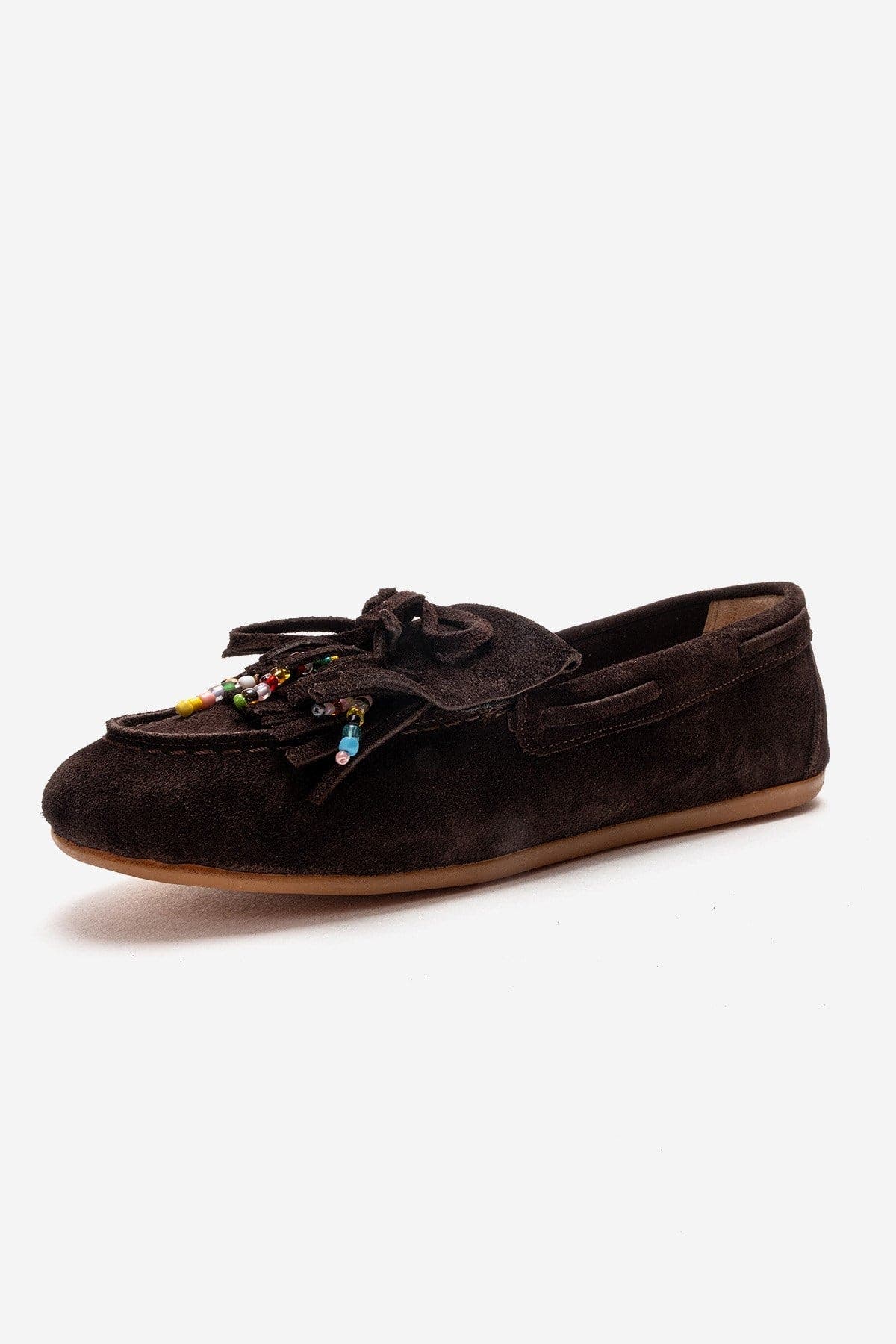 Forever & Always Shoes Evelyn Leather Loafer, Alternate, color, 