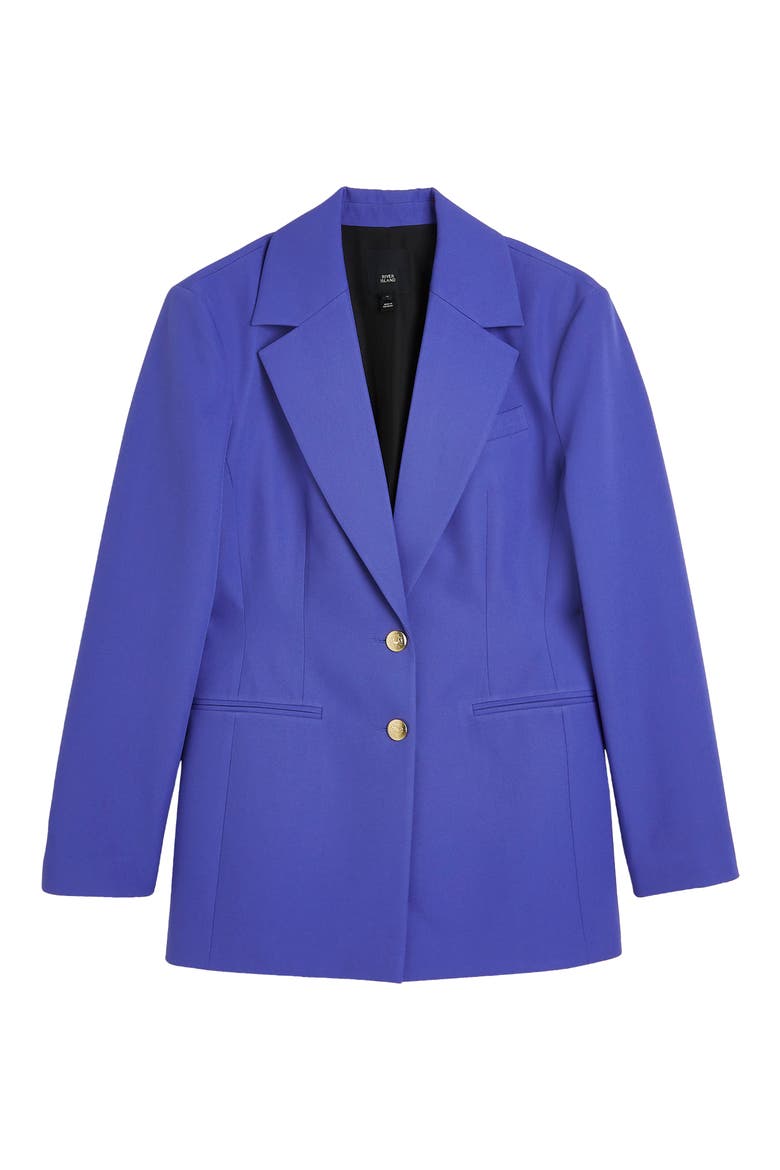 Cinch Waist Blazer, Alternate, color, PURPLE