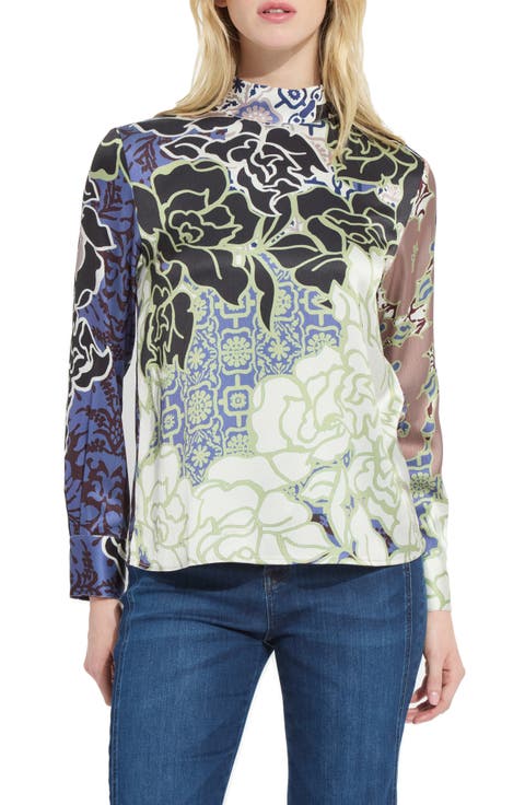 Seraphina Mock Neck Top
