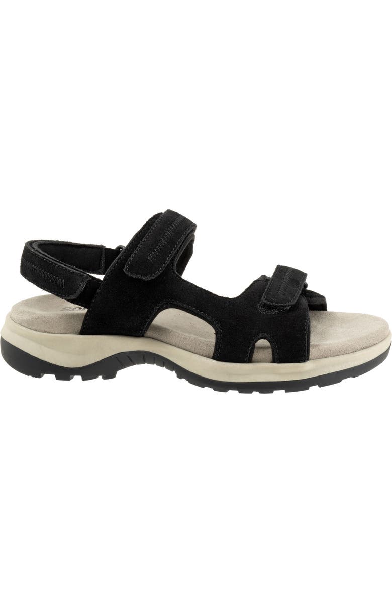 SoftWalk<sup>®</sup> Olani Slingback Sandal, Alternate, color, Black Suede