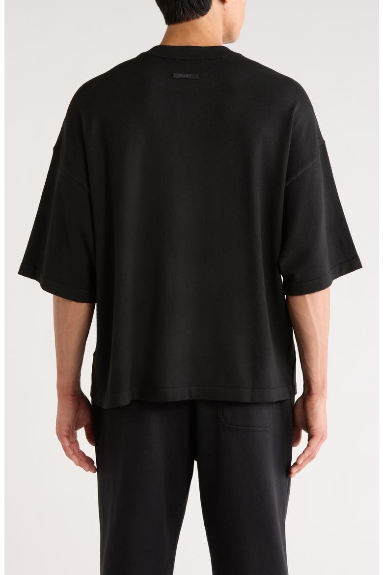 Soft Knit Crewneck T-Shirt, Alternate, color, VINTAGE BLACK