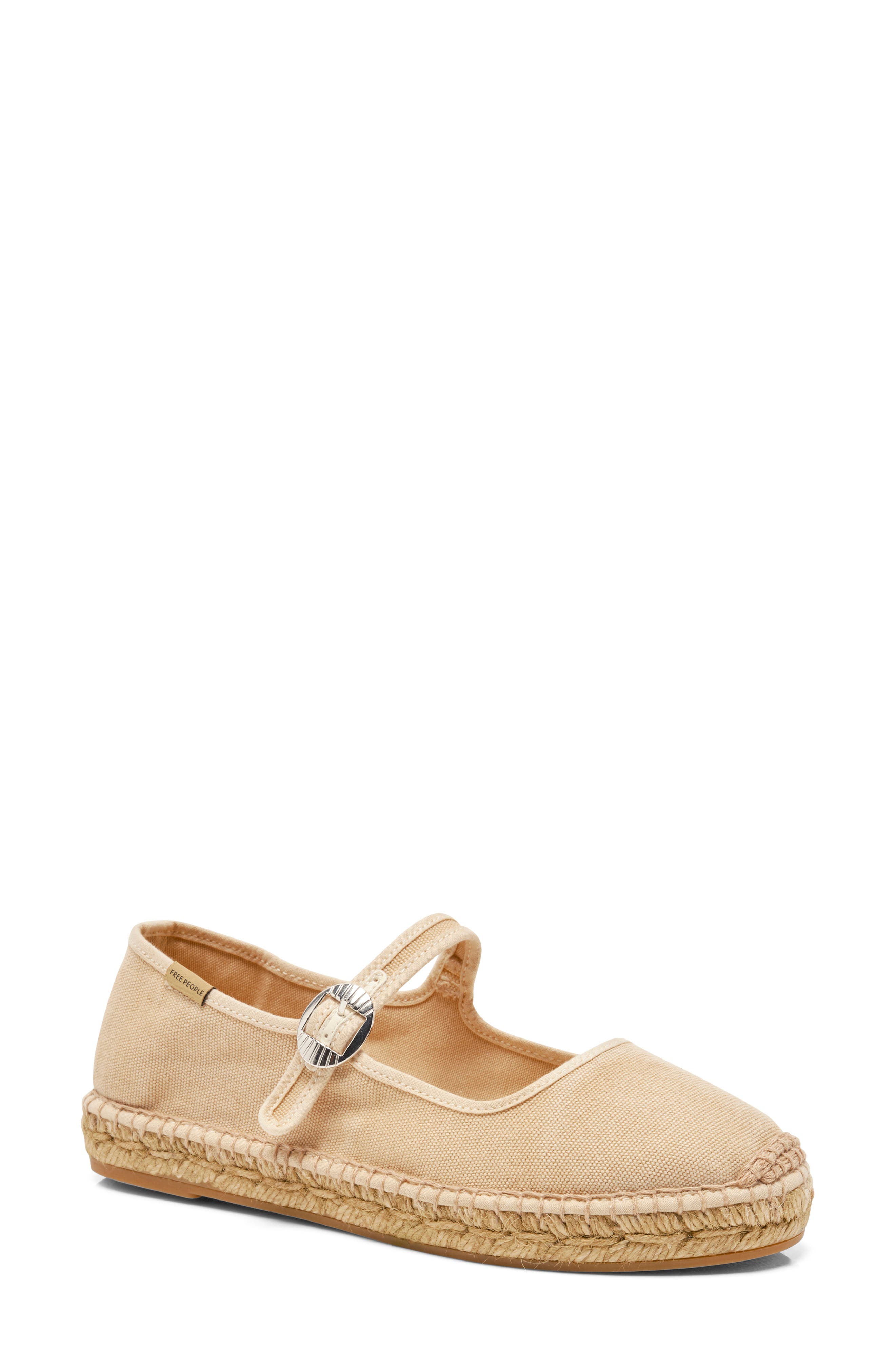 Free People Oasis Mary Jane Espadrille, Main, color, Sunstone Sand