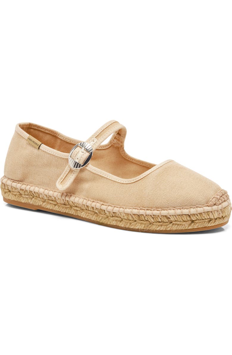 Free People Oasis Mary Jane Espadrille, Main, color, Sunstone Sand