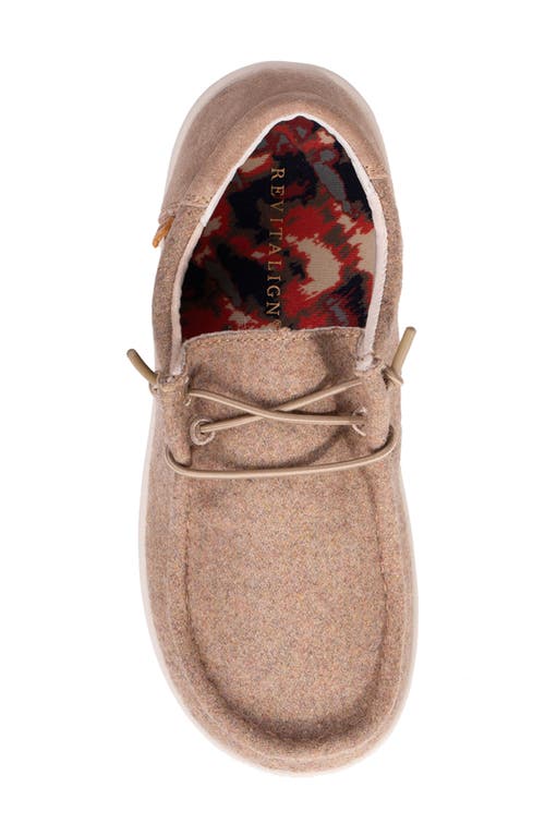 Revitalign Carefree Cozy Slip-on Sneaker In Shitaki