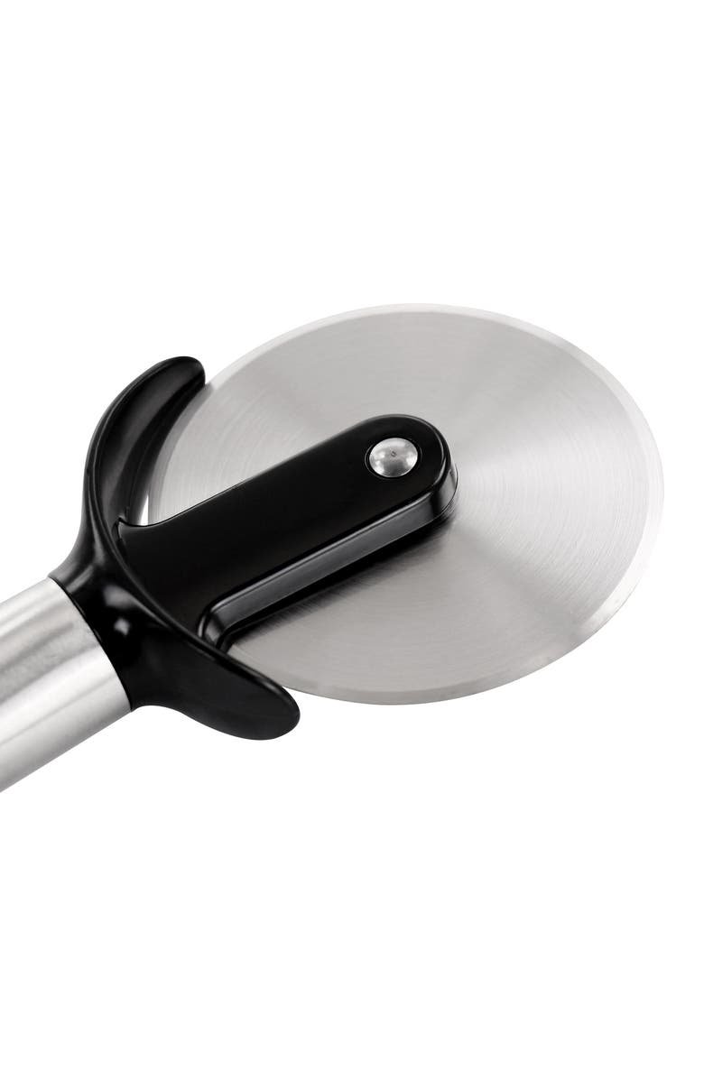 OSTER Baldwyn Stainless Steel Pizza Cutter Utensil, Alternate, color, Silver