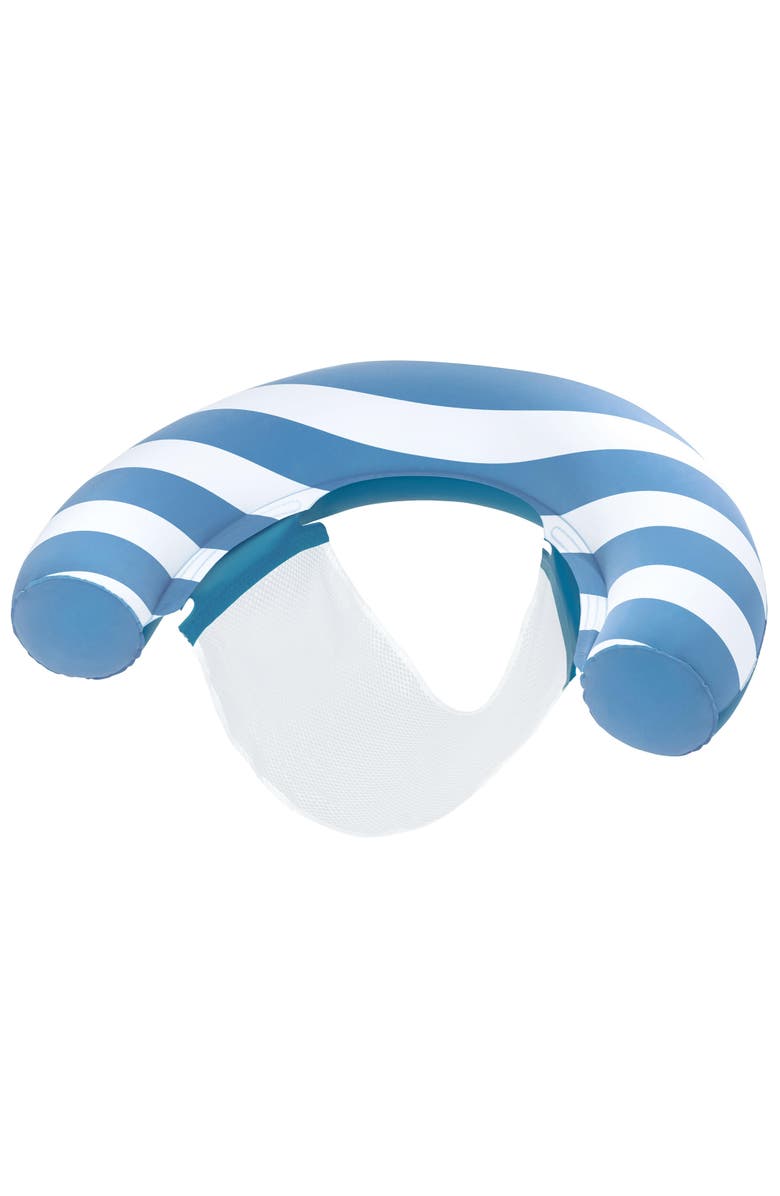 H2OGO! Comfort Plush Noodle Chair Inflatable Pool Float, Main, color, Multicolored