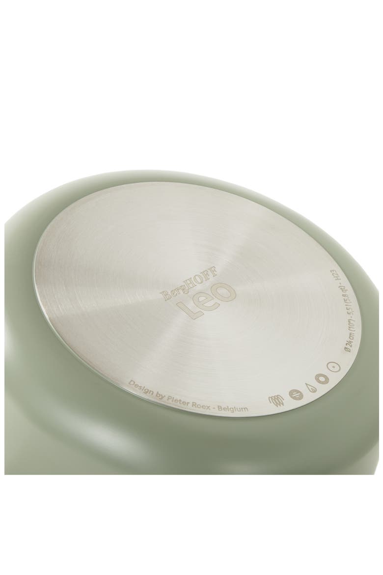 Leo Balance 4.6-Quart Nonstick Covered Stockpot, Alternate, color, SAGE