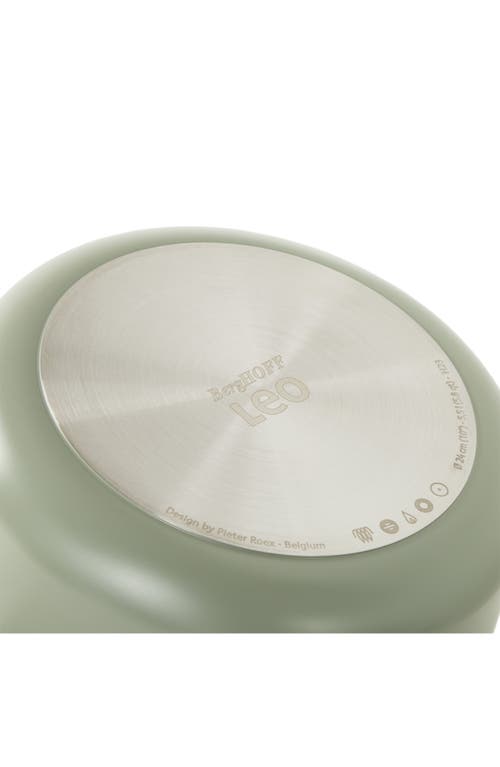 Berghoff Leo Balance 4.6-quart Nonstick Covered Stockpot In Sage