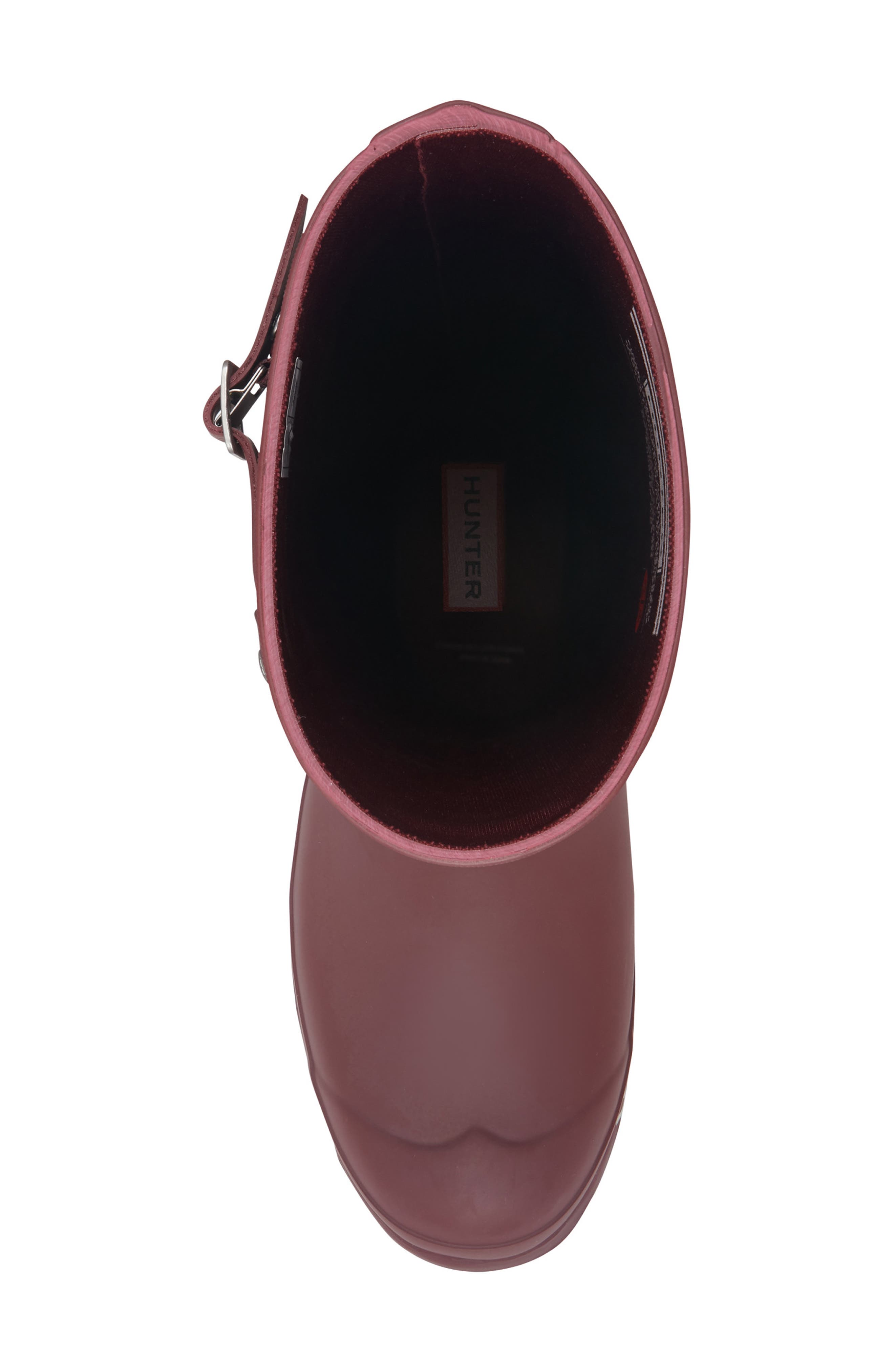 Original Tall Waterproof Rain Boot, Alternate, color, DARK RED