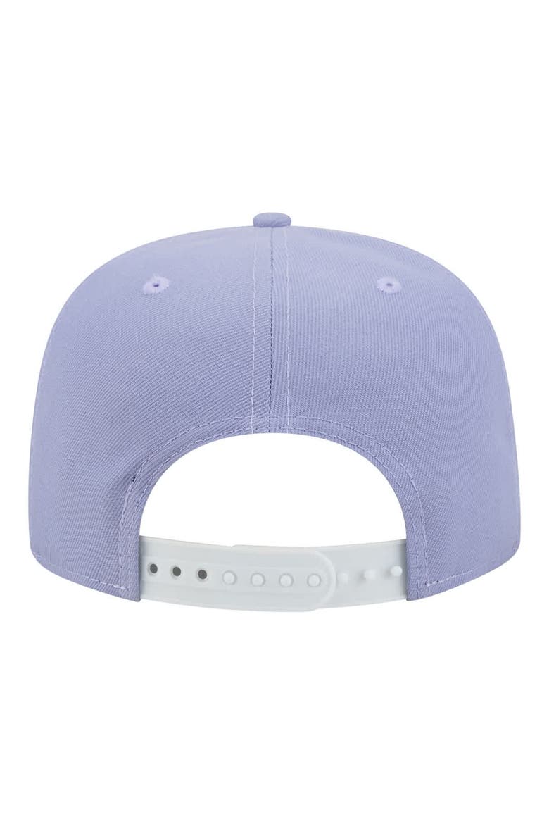Men's New Era  Lavender Seattle Seahawks Bloom A-Frame 9FIFTY Snapback Hat, Alternate, color, Lavender