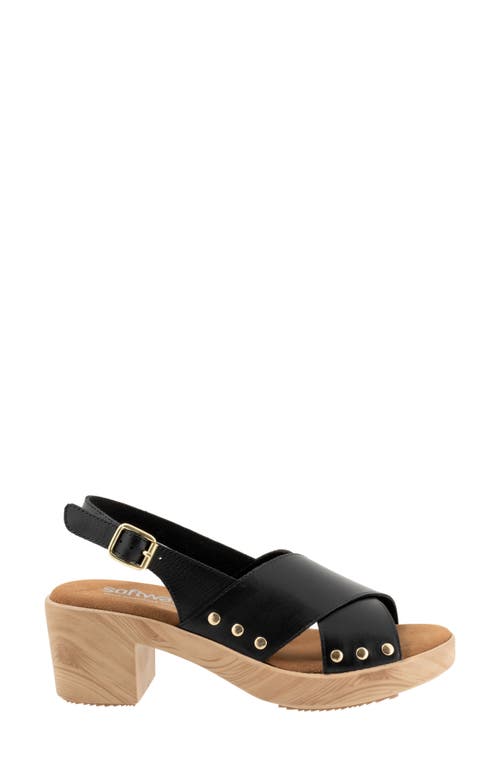 Softwalk ® Florence Slingback Platform Sandal In Black