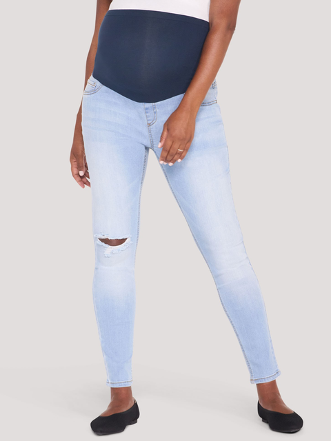 Secret Fit Ankle Length Skinny Jeans