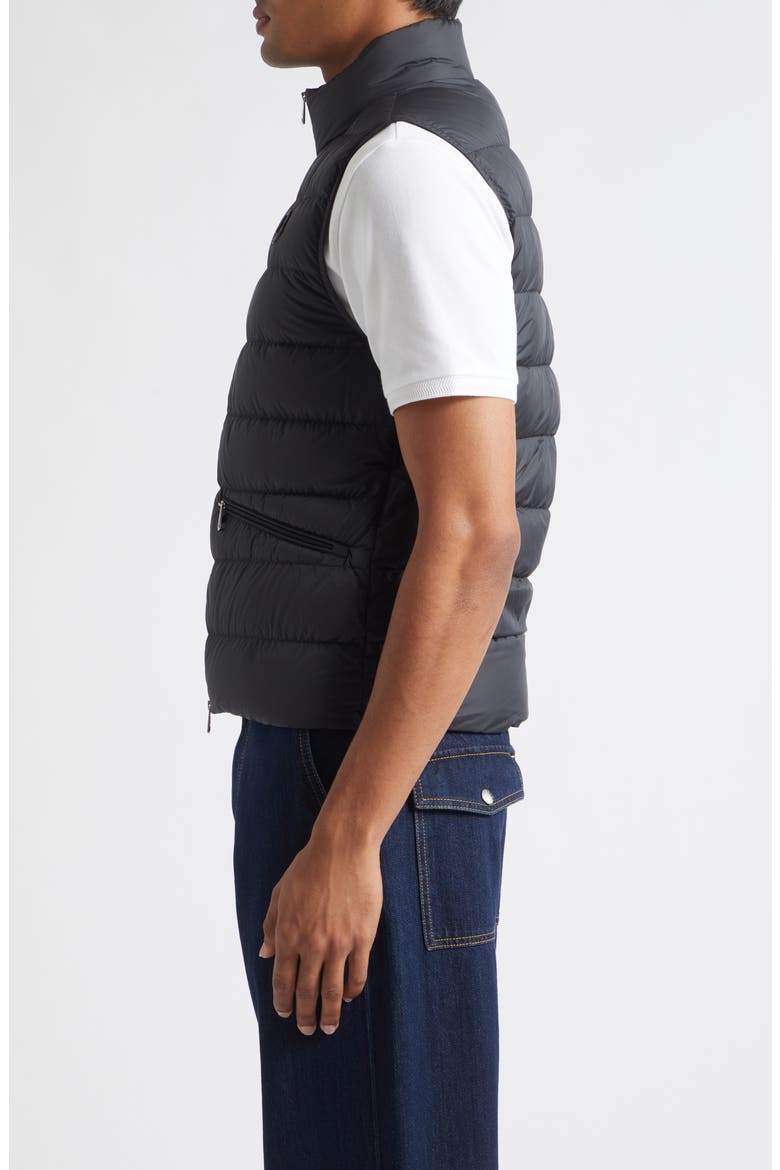 Treompan Water Repellent Down Puffer Vest, Alternate, color, BLACK