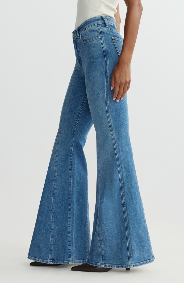 DL1961 Claira Contoured Instasculpt<sup>™</sup> Flare Leg Jeans, Alternate, color, 