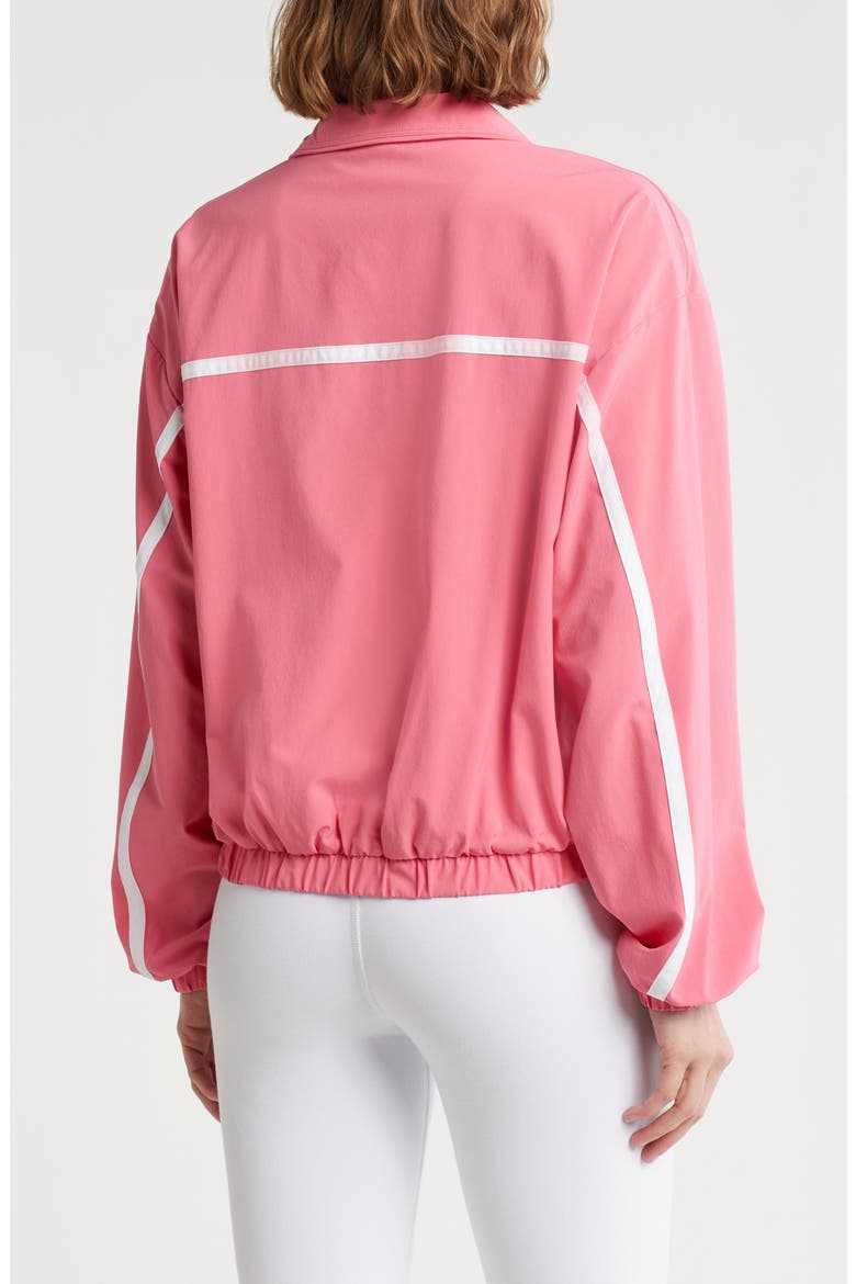 Go Retro Track Jacket, Alternate, color, PINK HORIZON/TRUE WH