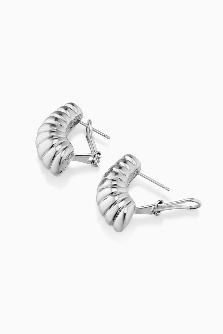 Lady Finger Drop Earrings in Sterling Silver, Alternate, color, Silver