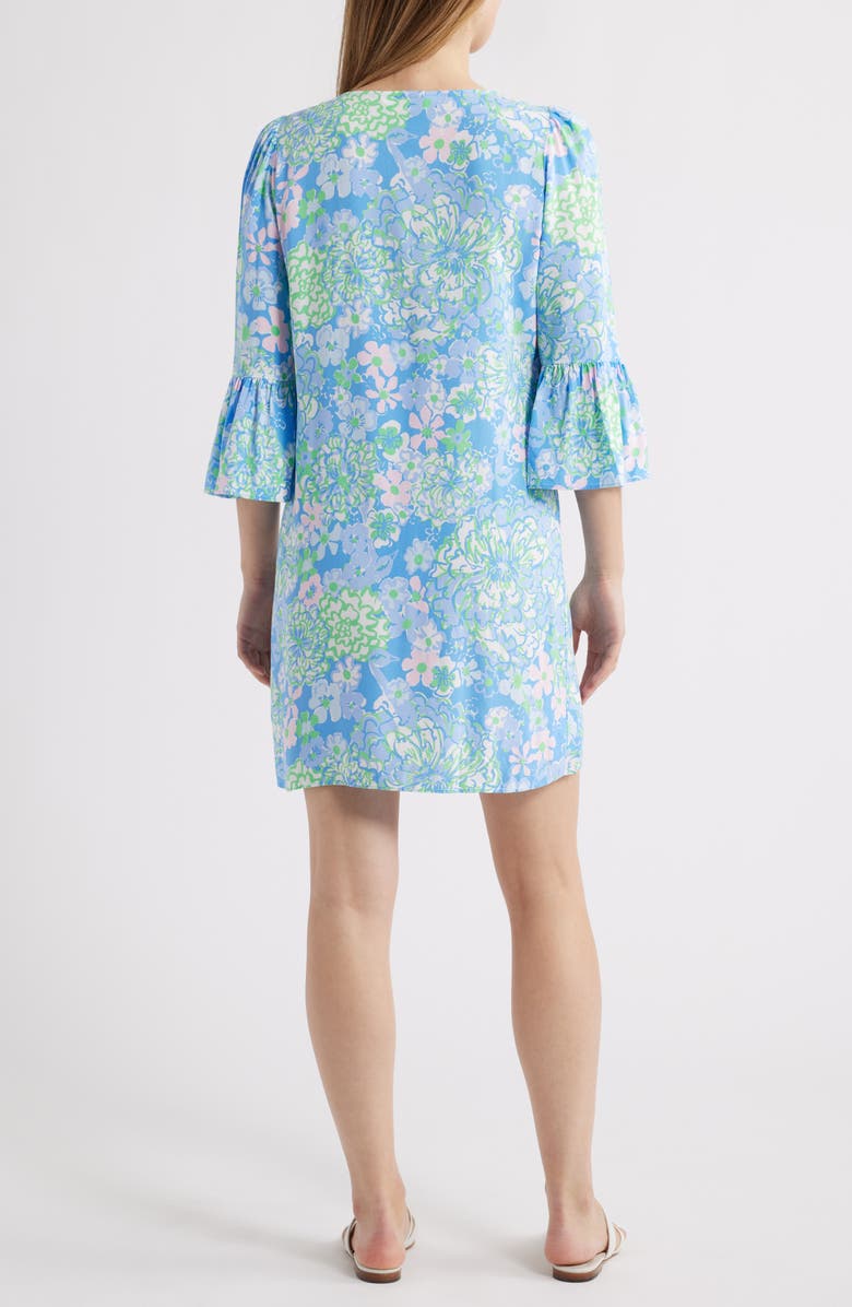 Lilly Pulitzer<sup>®</sup> Danika Pleated Bodice Floral Tunic Dress, Alternate, color, 