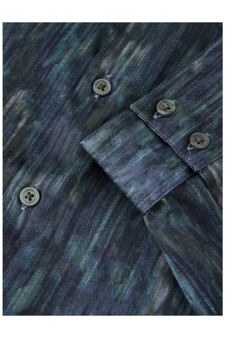 Ross Slim Fit Button-Up Shirt, Alternate, color, NAVY