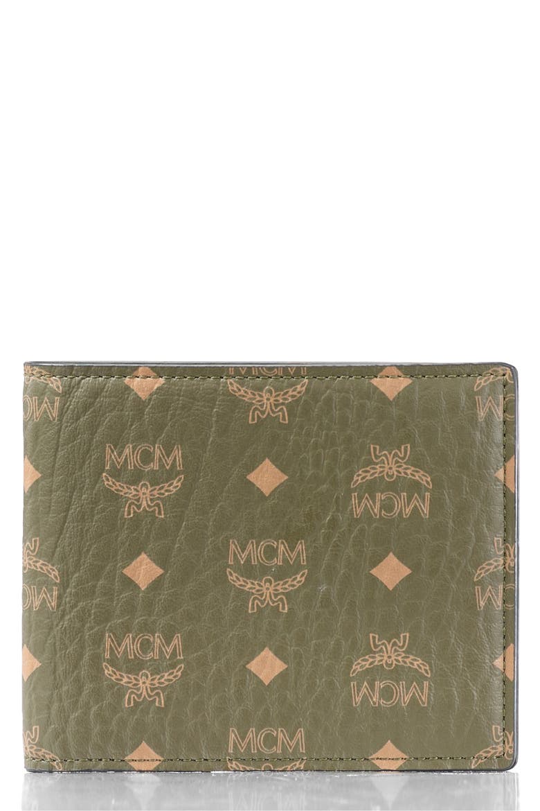 Visetos Original Coated Canvas Bifold Wallet, Main, color, SEA TURTLE