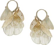 OLIVIA WELLES Whisper Hoop Earrings