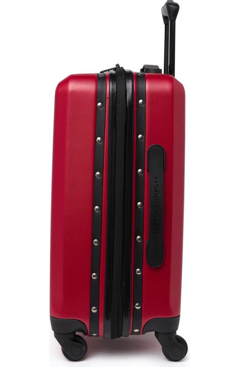 Rebecca Minkoff Red Stud 28" Hardside Upright Spinner, Alternate, color,
