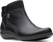 Clarks® Ashland Mabel Leather Bootie