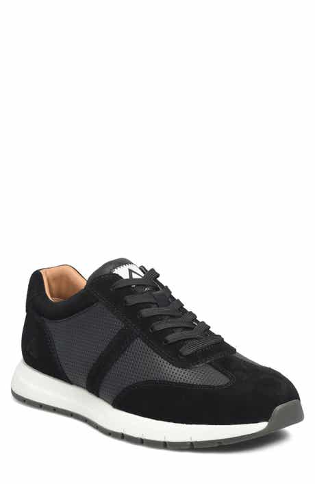 Hudson Faux Leather Sneaker