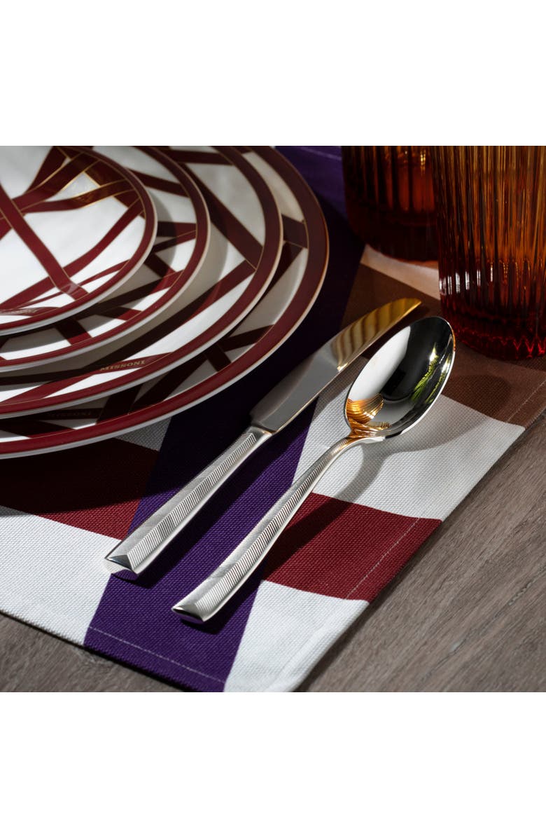 Missoni Placemats, Alternate, color, Brown