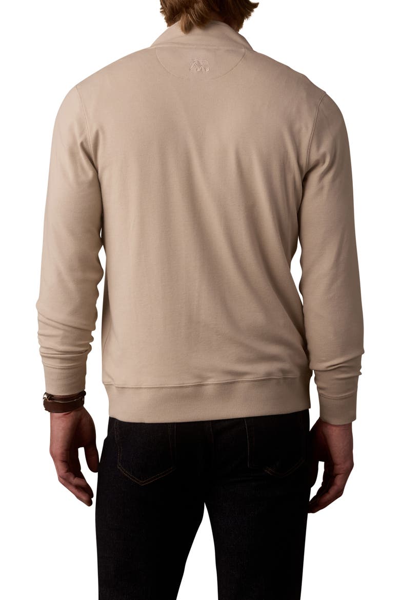 Puremeso Weekend Quarter Zip Top, Alternate, color, PUMICE