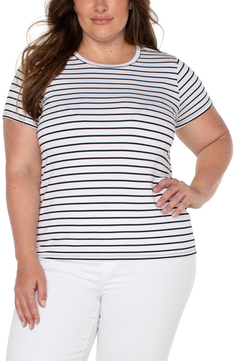 Liverpool Los Angeles Slim Fit Crewneck T-Shirt, Alternate, color, 