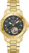 BULOVA Marine Star Bracelet Watch, 35mm