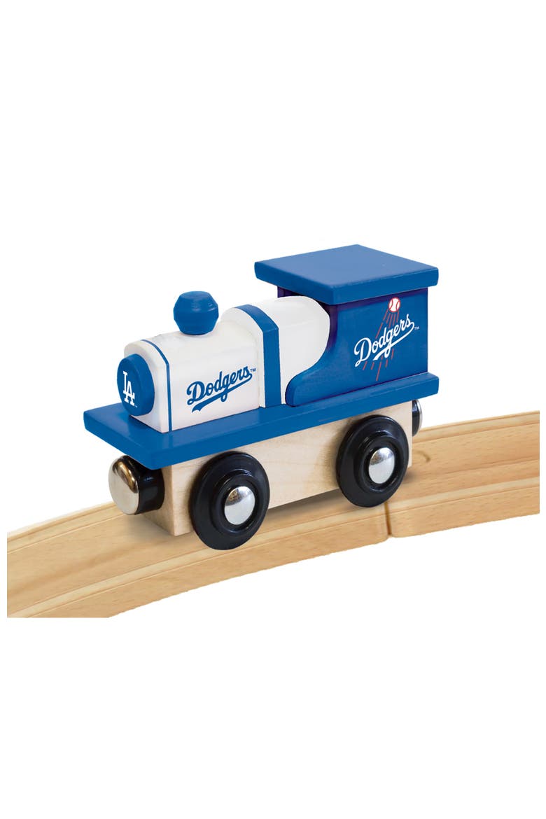 Los Angeles Dodgers Toy Train Engine, Alternate, color, Multicolor