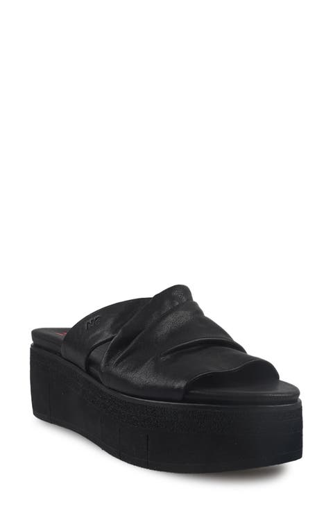 Reneta Platform Leather Sandal (Women)