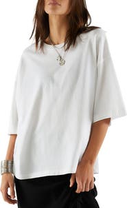 Free People WTF Perfect Oversize Cotton T-Shirt