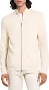 Theory Walton Full Zip Cotton Cardigan