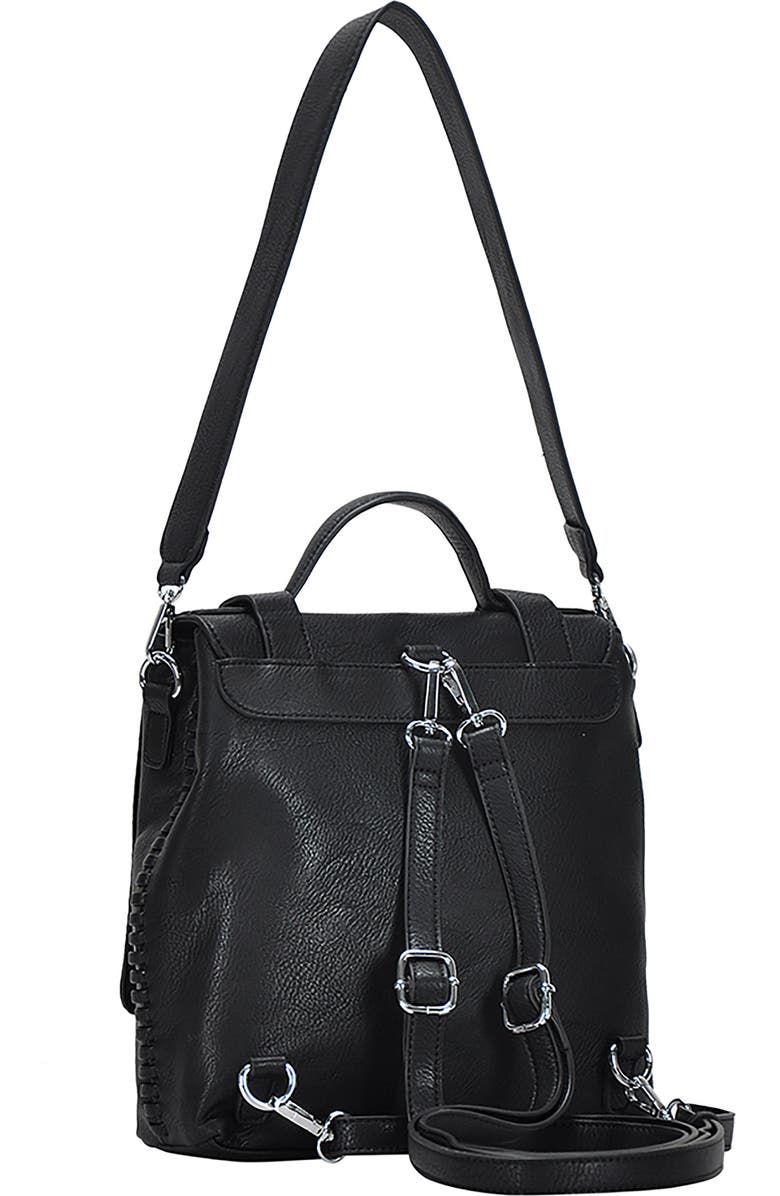 Antik Kraft Convertible Faux Leather Messenger Bag, Alternate, color,