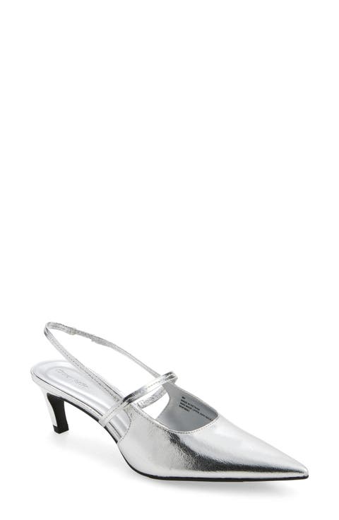 Sophia Pointed Toe Slingback Pump (Women)